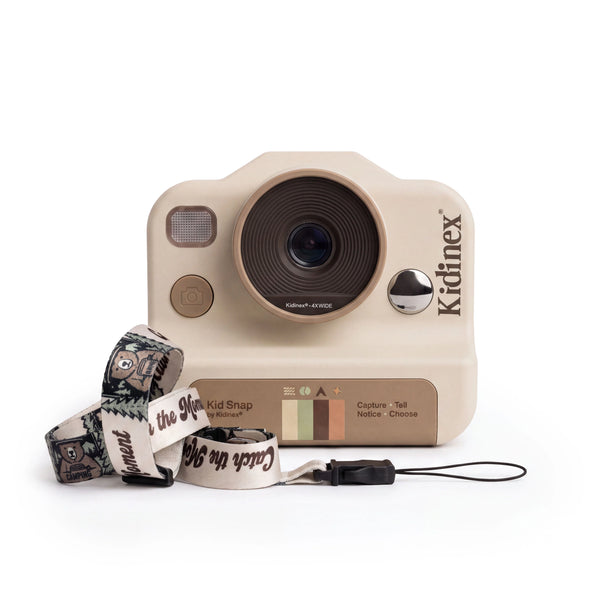 Digitalkamera mit Sofortdrucker für Kinder – KidSnap Beige