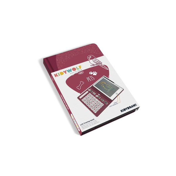 Grafik-Tablet zum Zeichnen mit Schablonen Kidydraw Mini – Haustiere