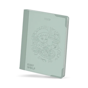Beleuchtetes Tablet zum Nachzeichnen mit Bleistift – 30 Vorlagen –  Food