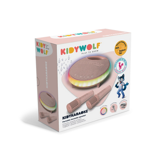 Karaoke-Set für Kinder – Kidykaraoke kabellos - rosa