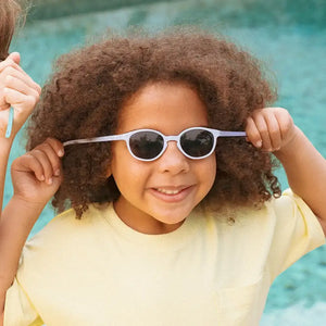 Flexible polarisierte Kindersonnenbrille Wazz 4-7 J. - Lavender