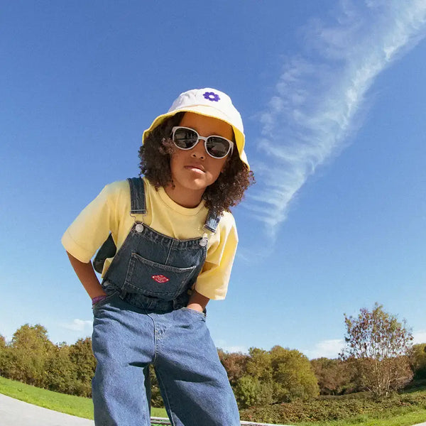 Flexible polarisierte Kindersonnenbrille Wazz 4-7 J. - Lavender
