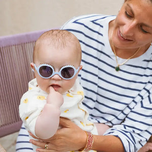 Flexible Kindersonnenbrille Fleur 1-2 J. - Iris