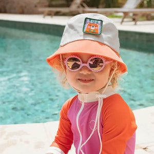 Flexible Kindersonnenbrille Fleur 0-12 Mon. - Verbena