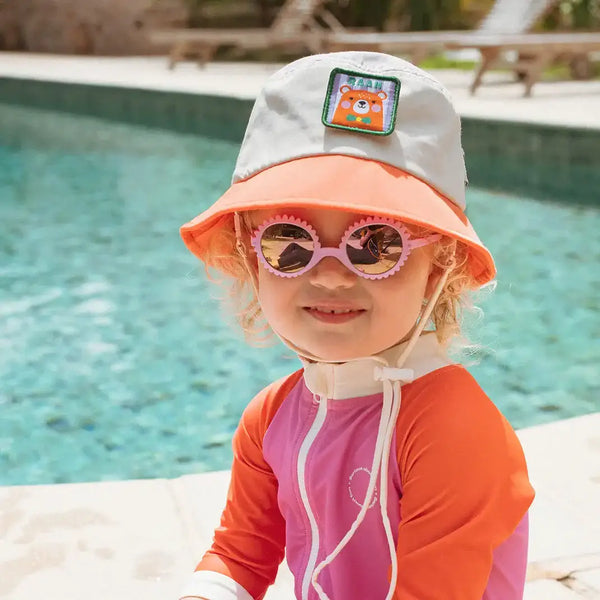 Flexible Kindersonnenbrille Fleur 0-12 Mon. - Verbena