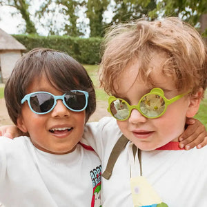 Flexible polarisierte Kindersonnenbrille Wazz 4-7 J. - Lavender