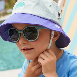 Flexible polarisierte Kindersonnenbrille Wazz 7-12 J. - Storm