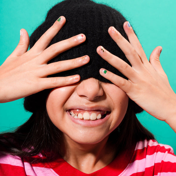 Nagelsticker – Weihnachtsbaum, 200 Stück