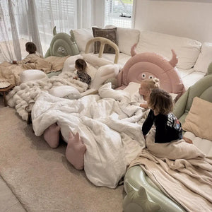 Aufblasbares Kinderbett – Monster Sage