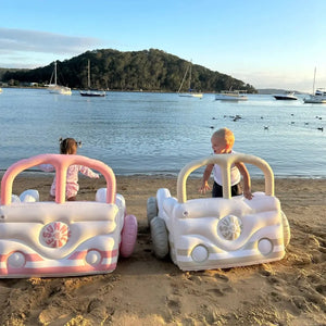 Aufblasbares Kinderbett – Summer Van Sand