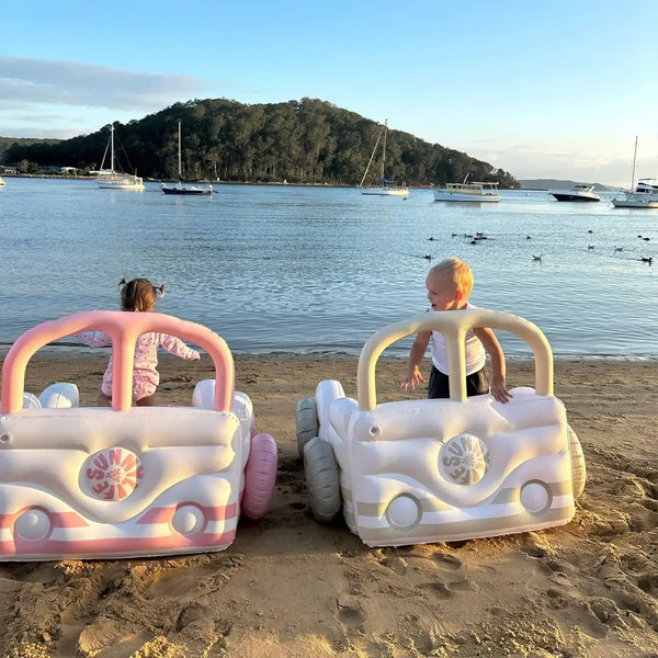 Aufblasbares Kinderbett – Summer Van Sand