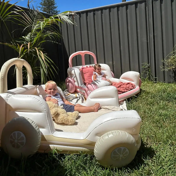 Aufblasbares Kinderbett – Summer Van Sand