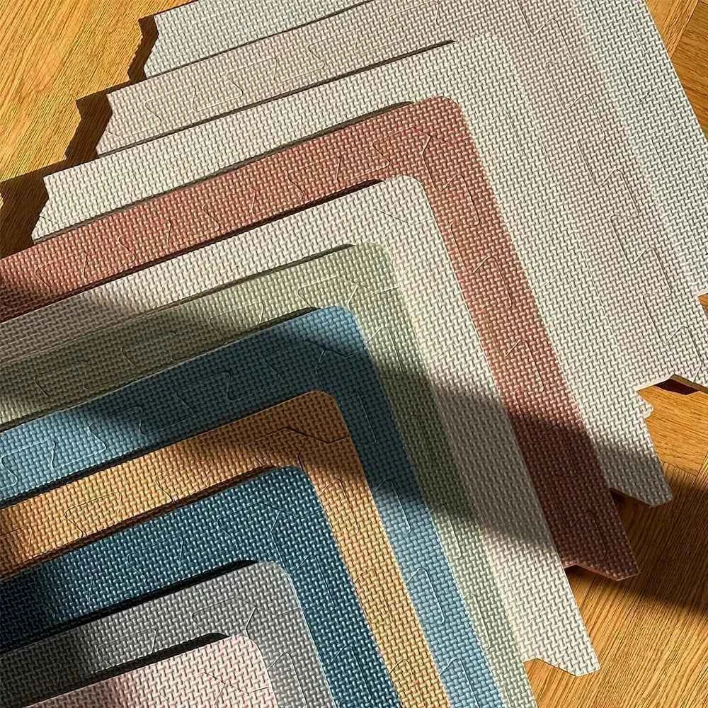 Schaumstoffmatte 100x100cm – Hellgrau - Tublu.de