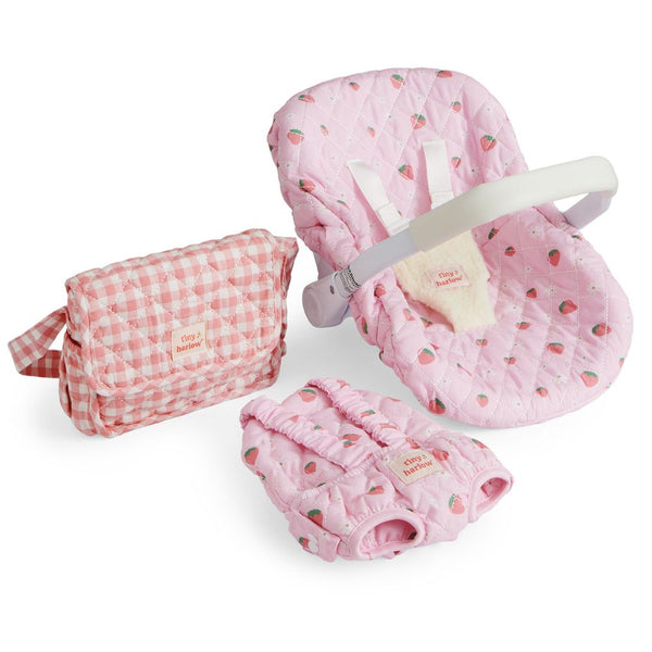 Tiny Harlow rosa Autositz für Puppen mit Tasche und Decke zum Spielen und Kuscheln kaufen