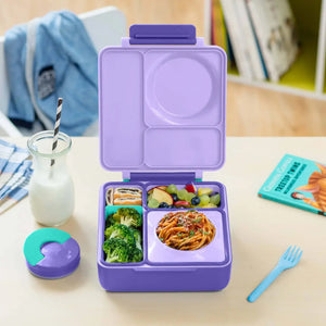 Lunchbox mit Thermoskanne OmieBox – Purple Plum