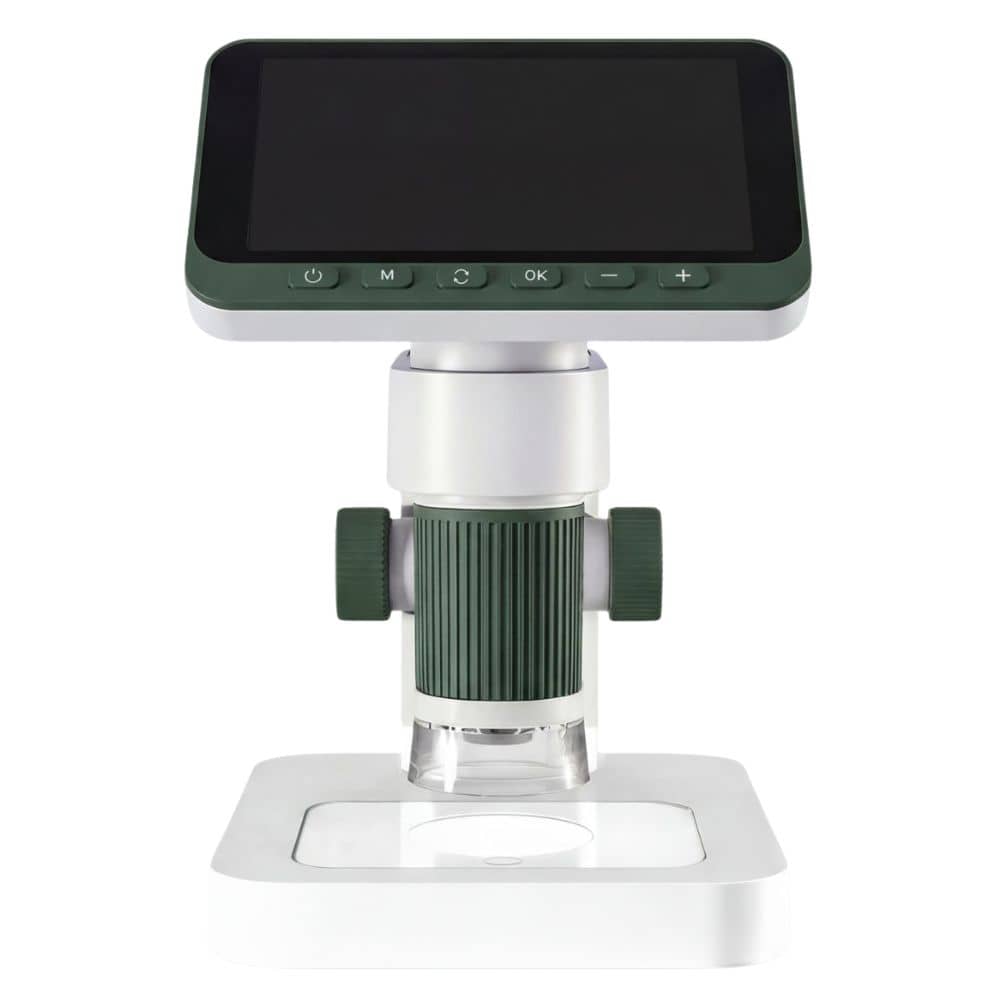 Das digitale Mikroskop von Kidinex mit großem Bildschirm und einfacher Bedienung für präzise Beobachtungen