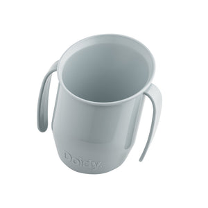 Doidy Cup grau kaufen Baby Trinkbecher mit zwei Griffen von Bickiepegs