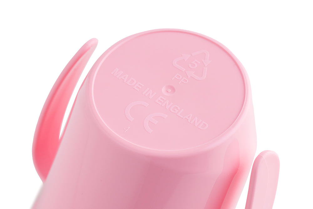 Rosa Doidy Cup von Bickiepegs mit praktischem Griff zum Doidy Cup rosa kaufen