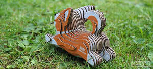 Öko Puzzle 3D Corgi von Eugy, ideal für kreative Beschäftigung und umweltbewussten Spaß