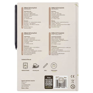 KidLupe Znikopis LCD Zeichenbuchset mit Stift für Kinder, ideal als Grafiktablett für Kinder