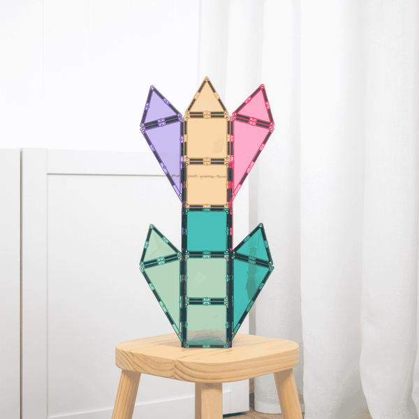 Magnetbausteine – Pastell Mini-Set 32 Teile