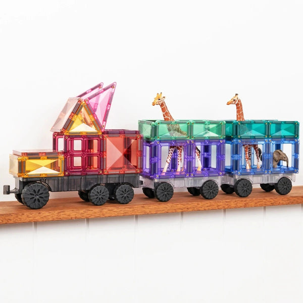 Magnetbausteine - Pastellfarbenes Transport Pack 50 Teile