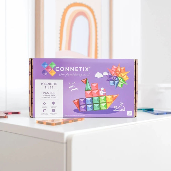 Magnetbausteine – Pastell Starter Pack 64 Teile