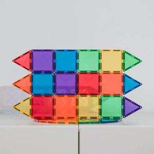 Magnetbausteine – Regenbogen-Mini-Set 24 Teile