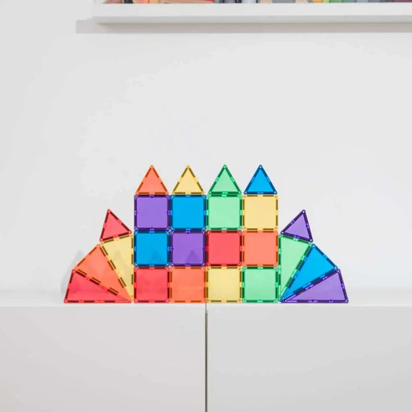Magnetbausteine – Regenbogen-Mini-Set 24 Teile