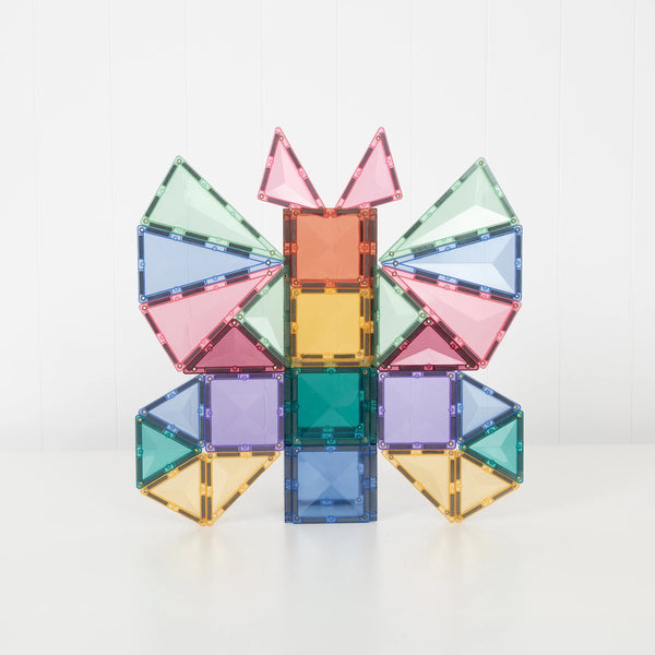 Magnetische Bausteine - Pastel Creative Pack (104 Teile)