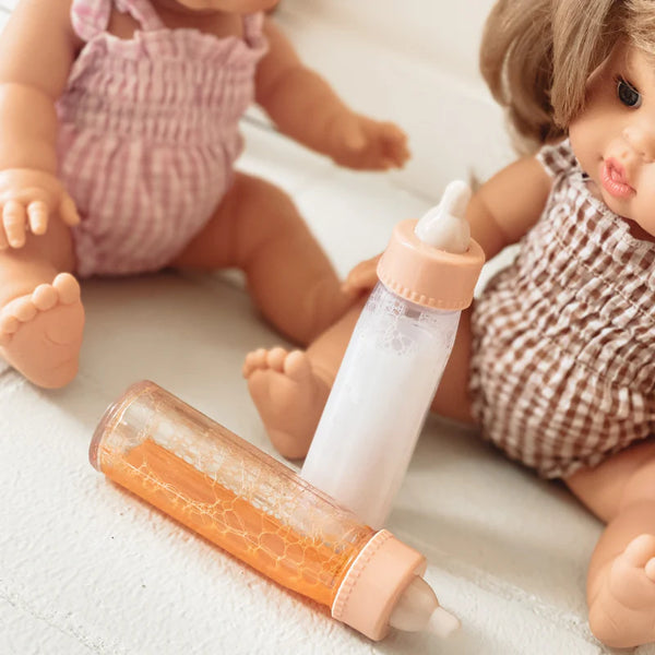 Set mit Zauberfläschchen – Milch und Saft