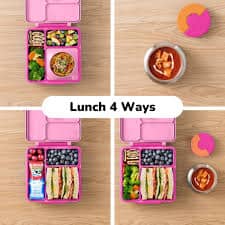 Lunchbox mit Thermoskanne OmieBox – Pixie Pink
