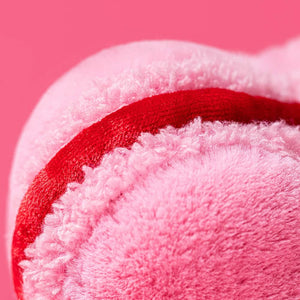 Jellycat Mackaroni Herz, weiche Kuscheltier mit pinker und roter Farbgebung
