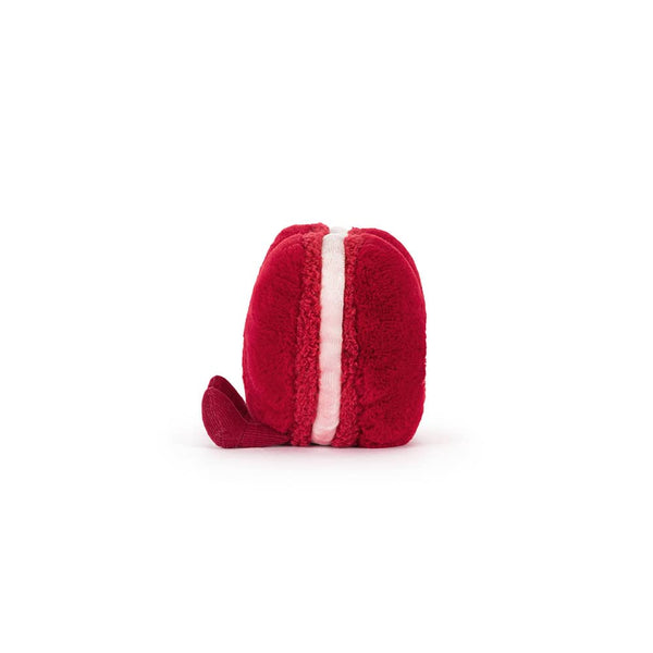 Jellycat Mackaroni Herz in Rot, ideal als kuschelige Geschenkidee für Kinder
