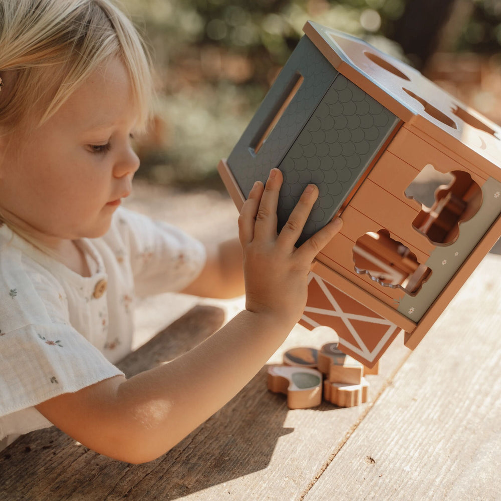 Holz-Formsortierer Bauernhof – Little Farm Scheune