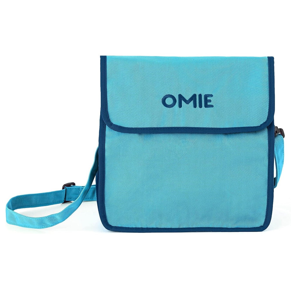 Lunchbag OmieTote – Blue Lunchbag von OMIE in Blau mit verstellbarem Schulterriemen