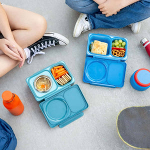 Lunchbox mit Thermosbehälter OmieBox Up - Jade Green