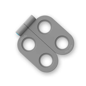 Makedo Spin-Scharnier-Set 6-tlg für flexible Verbindungen bei Bastel- und Bauprojekten