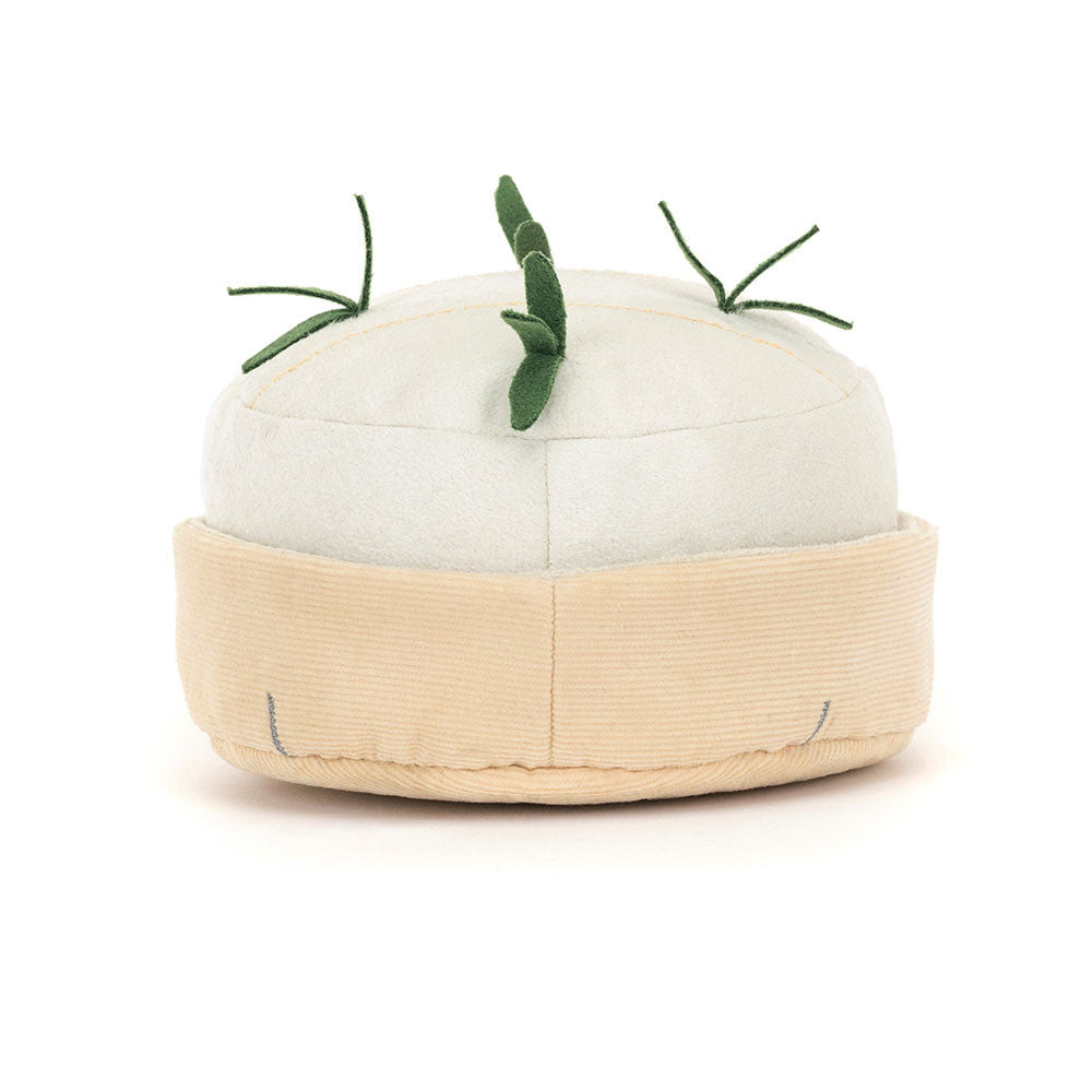 Jellycat Plüsch-Camembert 13 cm Kuschelweich und süß mit kleinen Beinen und freundlichem Gesicht