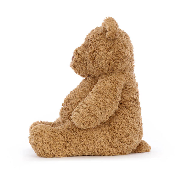 Jellycat Plüschbär - Bartholomew 47 cm brauner weicher Kuschelbär von der Seite