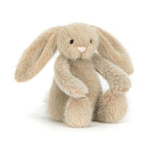 Jellycat Plüschhase Flufflet Oat in beigefarbener, kuscheliger Ausführung für Kinder