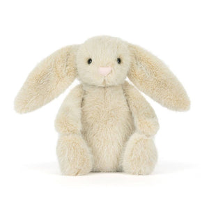 Jellycat Plüschhase Flufflet Wheat in sanften Farben, ideal zum Kuscheln und Spielen