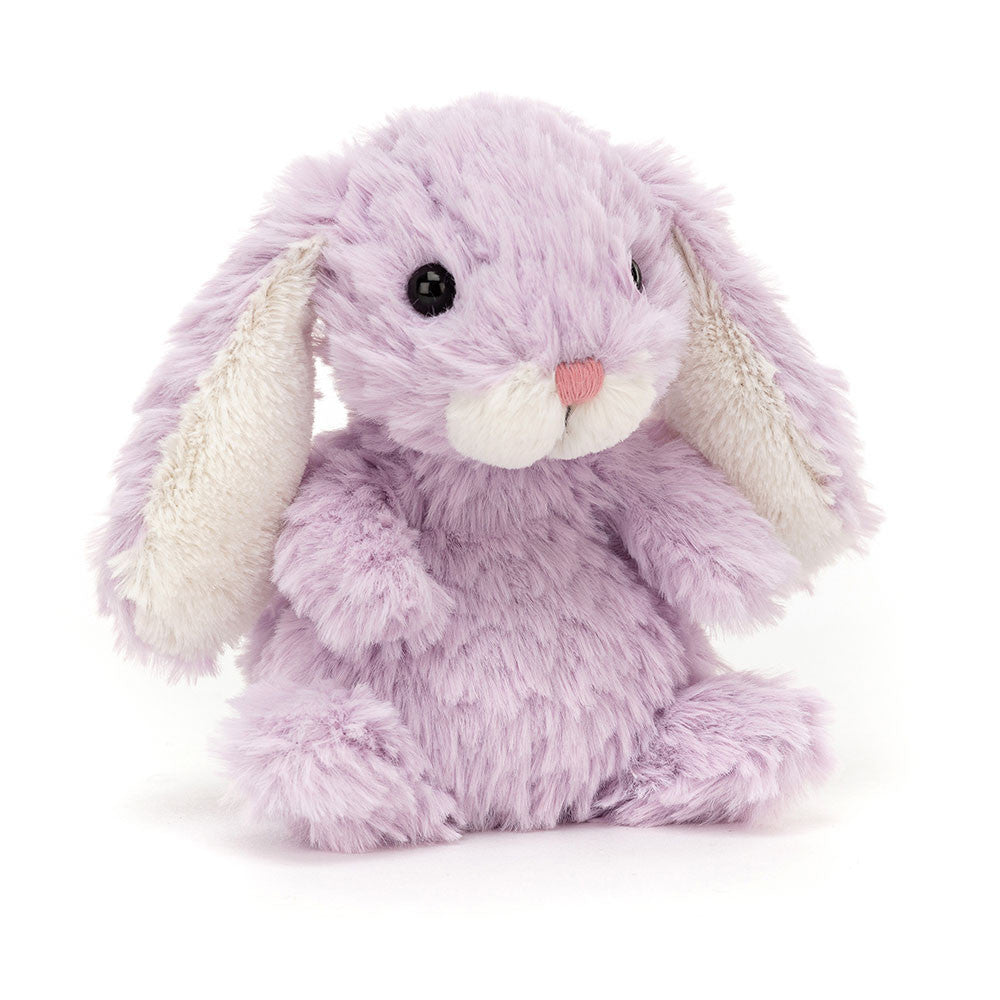Jellycat Plüschhase – Miniatur Lavendel 15 cm weicher lila Kuschelhase mit langen Ohren