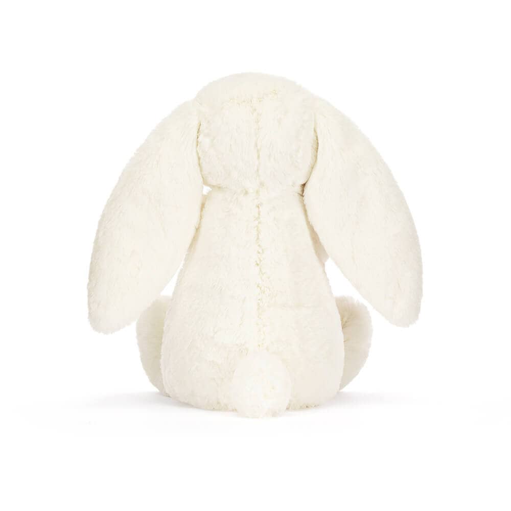 Jellycat Plüschhase mit einer roten Rose, perfekt zum Kuscheln und Schenken