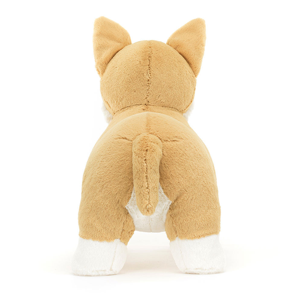 Jellycat Plüschhund Corgi Betty 34 cm weiches braun-weißes Kuscheltier Hund