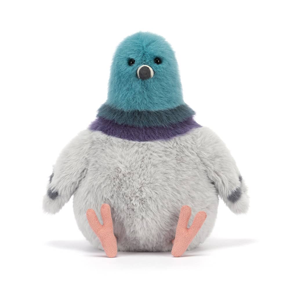 Jellycat Plüschtaube Strutton 22 cm in sanften Farben mit weichem, kuscheligem Fell
