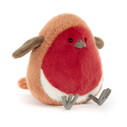 Plum Kuscheltier Rotkehlchen von Jellycat, weiches und kuscheliges Design für Kinder