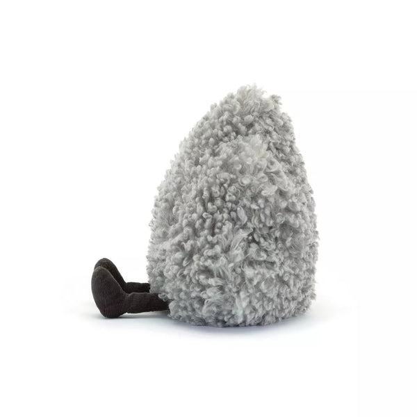 Jellycat Plüsch-Gewitterwolke 26 cm Kuschelige graue Wolkenplüschfigur mit schwarzen Beinen