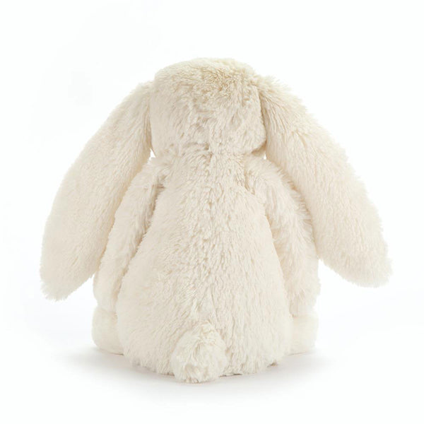 Jellycat Plüschkaninchen – Sternenohren Cremefarben 31 cm von hinten mit weichem Fell