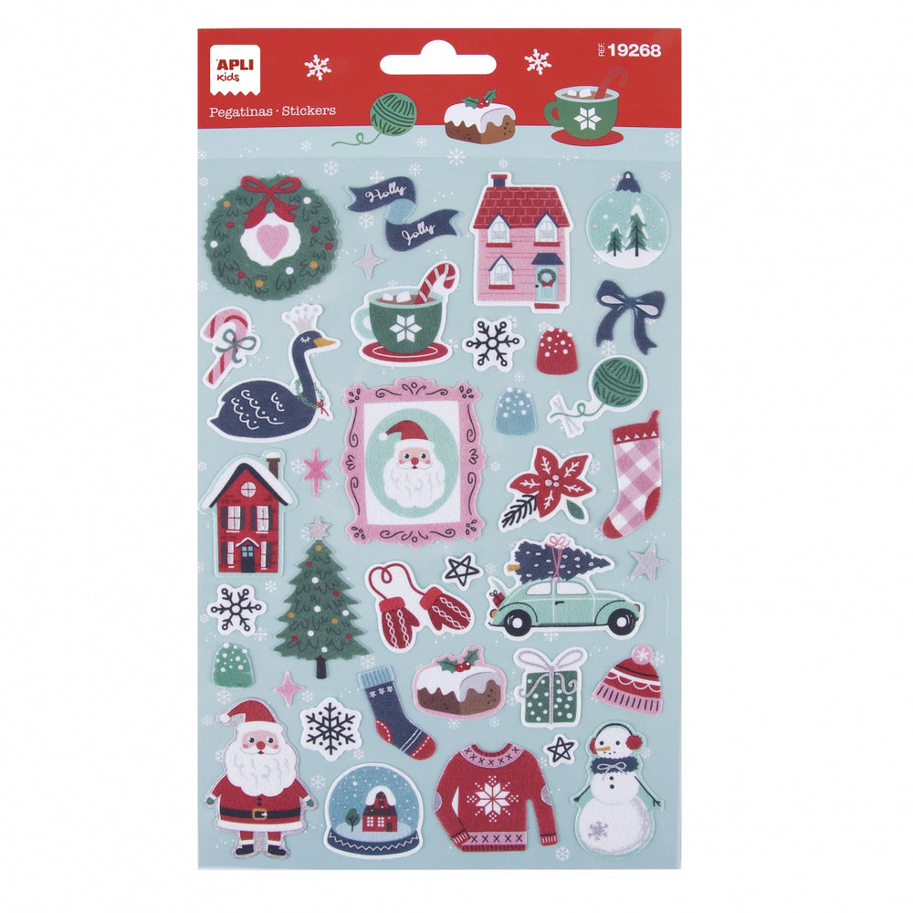 Weihnachtsaufkleber – Holly Jolly - Tublu.de